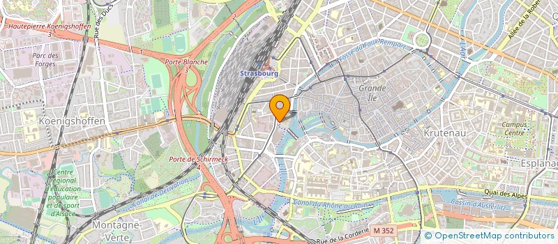 localisation de l'entreprise MADAME CHRISTIANE PILOTTIN à STRASBOURG