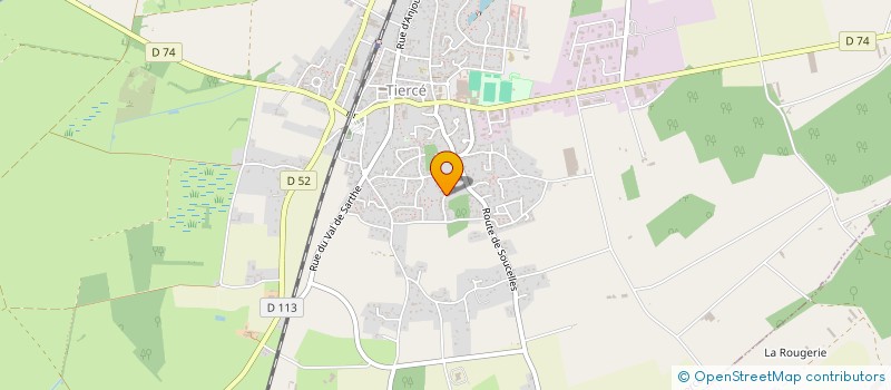 localisation de l'entreprise MADAME CHRISTIANE PINEAU à TIERCE