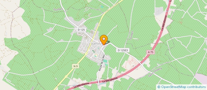 localisation de l'entreprise MADAME CHRISTIANE PIOCH  VALROS