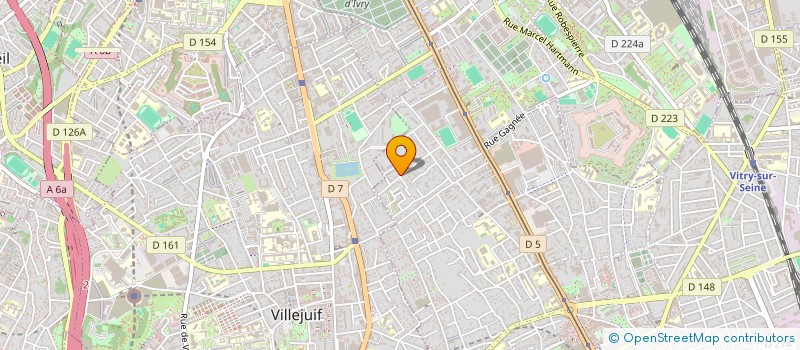 localisation de l'entreprise MADAME CHRISTIANE PIOT  VITRY-SUR-SEINE