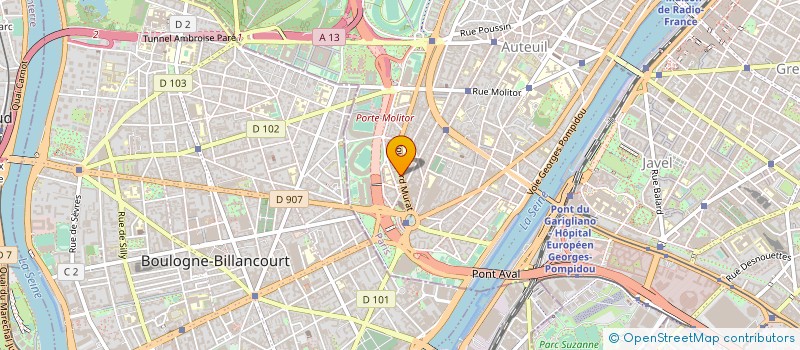 localisation de l'entreprise MADAME CHRISTIANE PIQUAMIL  PARIS