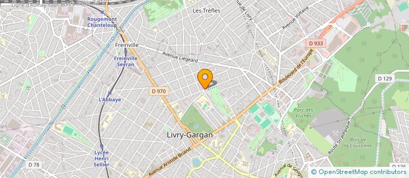 localisation de l'entreprise MADAME CHRISTIANE POMMIER  LIVRY-GARGAN