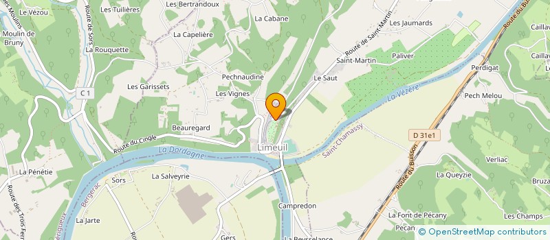 localisation de l'entreprise MADAME CHRISTIANE PONS à LIMEUIL