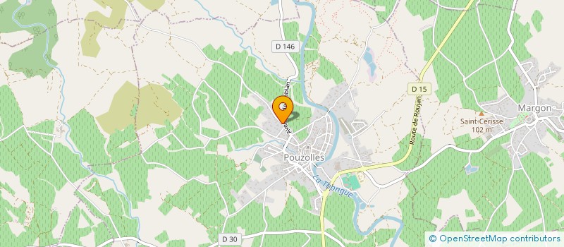 localisation de l'entreprise MADAME CHRISTIANE PUERTO  POUZOLLES