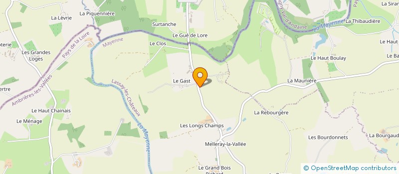 localisation de l'entreprise MADAME CHRISTIANE QUINET à LASSAY-LES-CHATEAUX