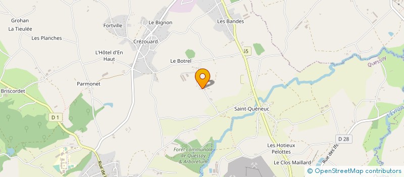 localisation de l'entreprise MADAME CHRISTIANE QUINTIN à QUESSOY