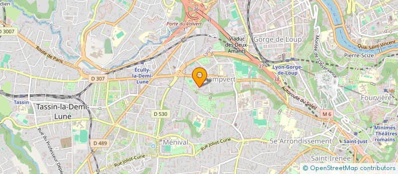localisation de l'entreprise MADAME CHRISTIANE RAKOTOMAVO à LYON