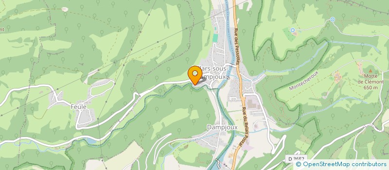 localisation de l'entreprise MADAME CHRISTIANE RAYMOND  VILLARS-SOUS-DAMPJOUX