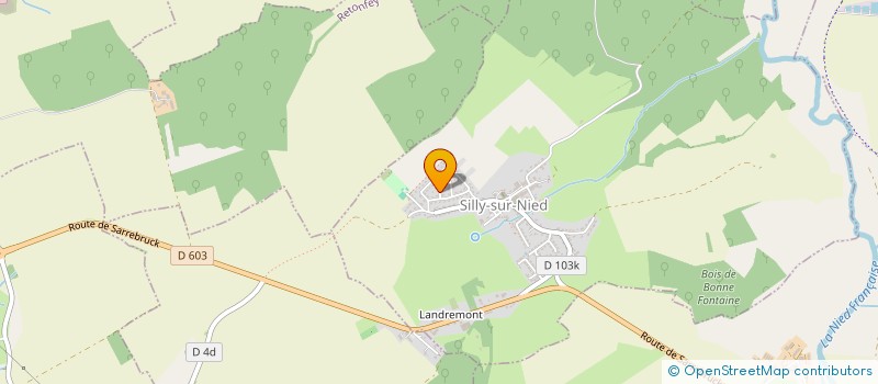 localisation de l'entreprise MADAME CHRISTIANE RENAUDIN  SILLY-SUR-NIED