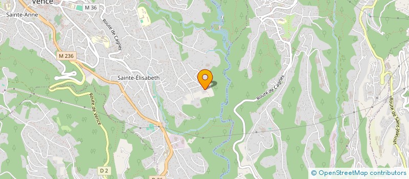 localisation de l'entreprise MADAME CHRISTIANE-RIRETTE GIORDANENGO  VENCE