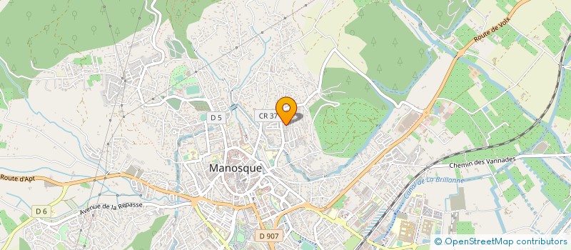 localisation de l'entreprise MADAME CHRISTIANE ROBIN à MANOSQUE