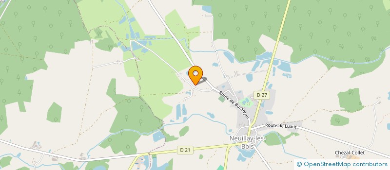 localisation de l'entreprise MADAME CHRISTIANE ROBINET à NEUILLAY-LES-BOIS