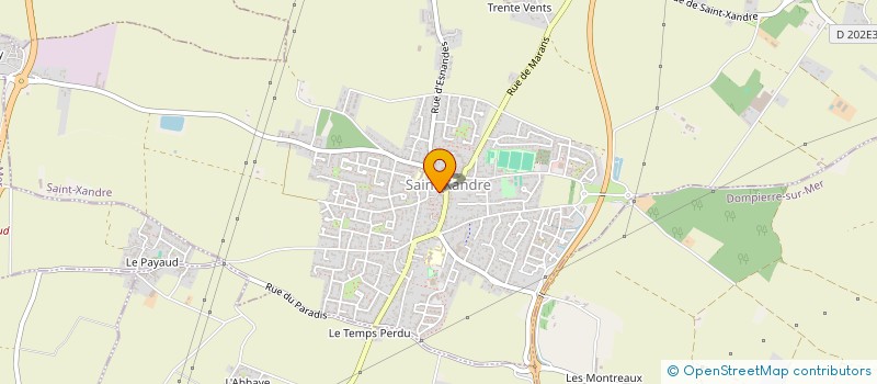 localisation de l'entreprise MADAME CHRISTIANE ROCHE à SAINT-XANDRE