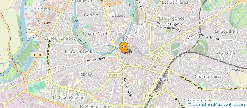 localisation de l'entreprise MADAME CHRISTIANE ROFFIDAL à NIORT