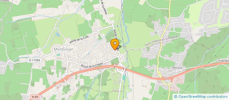 localisation de l'entreprise MADAME CHRISTIANE ROTA  MONTUSSAN