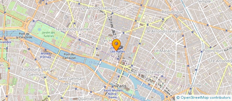 localisation de l'entreprise MADAME CHRISTIANE ROUSSEL à PARIS