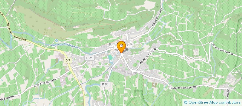 localisation de l'entreprise MADAME CHRISTIANE ROUX  BEAUMES-DE-VENISE