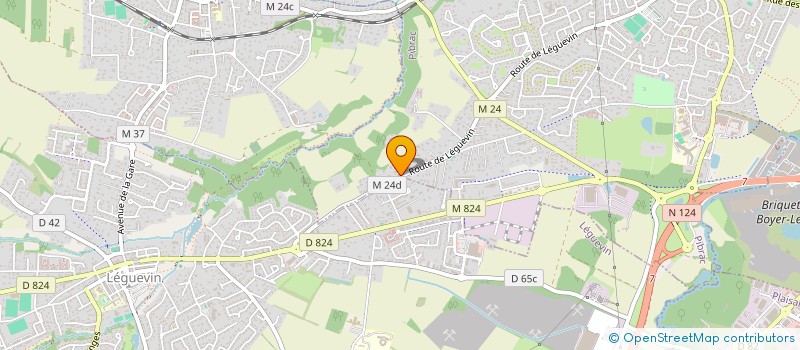 localisation de l'entreprise MADAME CHRISTIANE ROUZAUD  PIBRAC