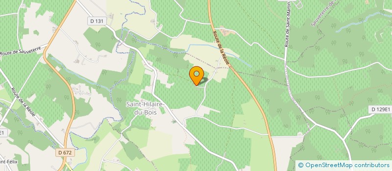 localisation de l'entreprise MADAME CHRISTIANE SANSON  SAINT-HILAIRE-DU-BOIS