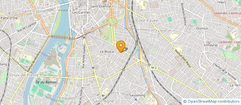 localisation de l'entreprise MADAME CHRISTIANE SARAGOSSA à TOULOUSE
