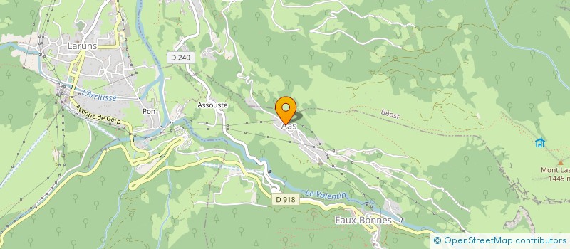 localisation de l'entreprise MADAME CHRISTIANE SARRAILH  BEOST