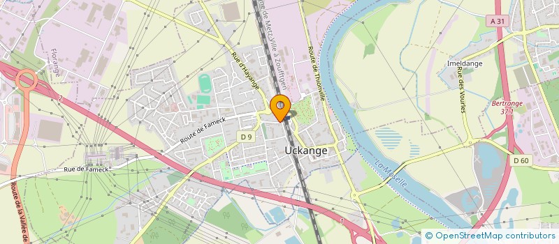 localisation de l'entreprise MADAME CHRISTIANE SCHMELTER  UCKANGE