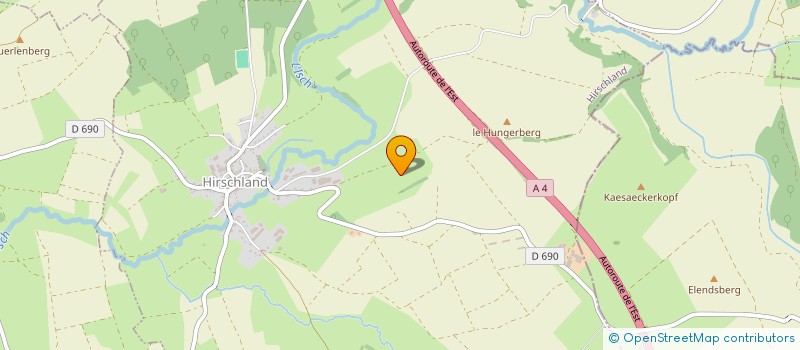 localisation de l'entreprise MADAME CHRISTIANE SCHMIDT  HIRSCHLAND