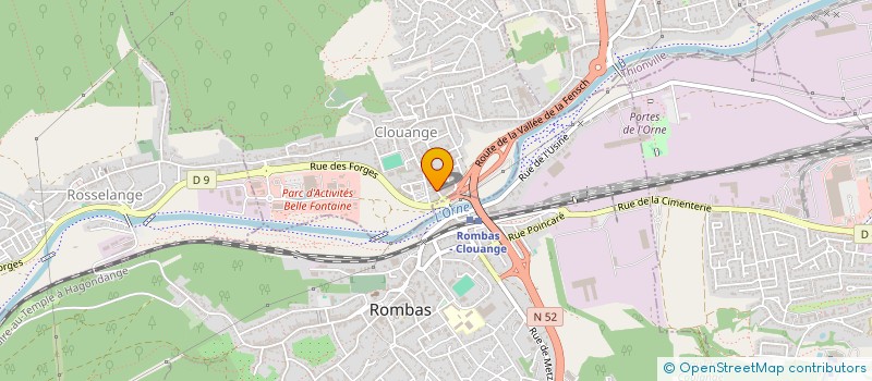 localisation de l'entreprise MADAME CHRISTIANE SCHNELL  CLOUANGE