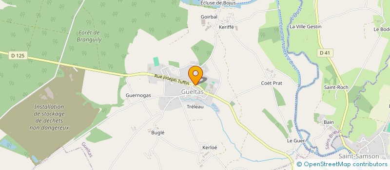 localisation de l'entreprise MADAME CHRISTIANE SCIBILIA  GUELTAS