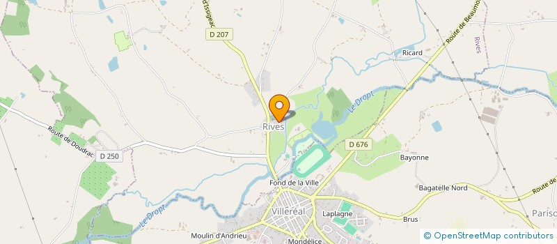 localisation de l'entreprise MADAME CHRISTIANE SERRANE  SAINT-ROMAIN-DE-MONPAZIER