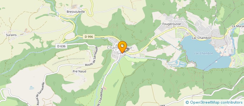 localisation de l'entreprise MADAME CHRISTIANE SERVIER  MUROL