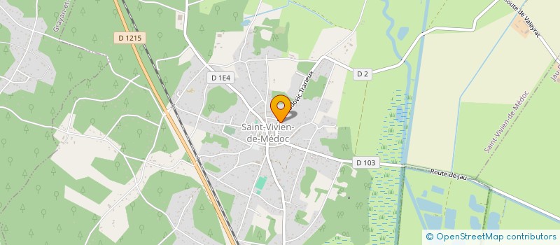 localisation de l'entreprise MADAME CHRISTIANE SIMONFY  SAINT-VIVIEN-DE-MEDOC