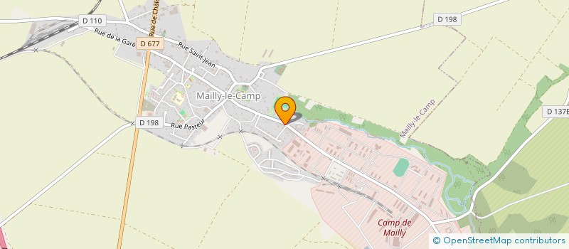 localisation de l'entreprise MADAME CHRISTIANE SKRZYNIARZ  MAILLY-LE-CAMP