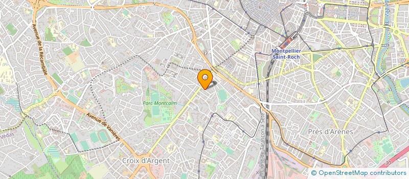 localisation de l'entreprise MADAME CHRISTIANE SOLASSOL à MONTPELLIER