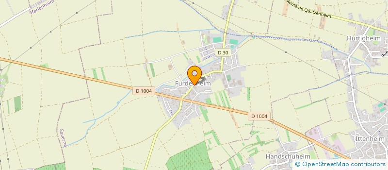 localisation de l'entreprise MADAME CHRISTIANE STUBER  FURDENHEIM