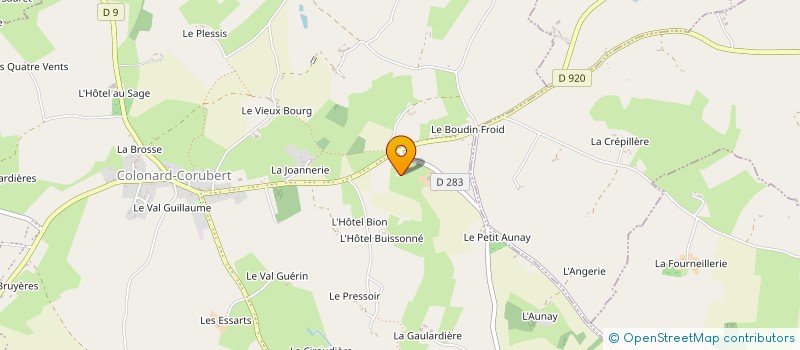 localisation de l'entreprise MADAME CHRISTIANE SURCIN  BERD HUIS