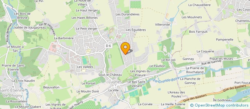 localisation de l'entreprise MADAME CHRISTIANE TAFFONNEAU à LUYNES