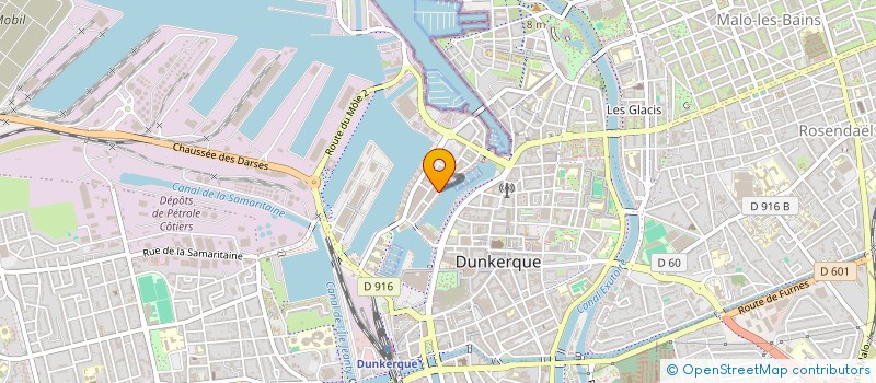 localisation de l'entreprise MADAME CHRISTIANE TARANOWICZ à DUNKERQUE