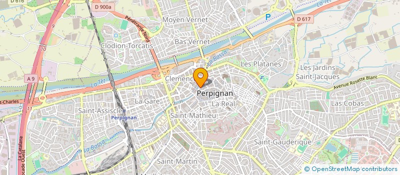 localisation de l'entreprise MADAME CHRISTIANE TAULERE  PERPIGNAN