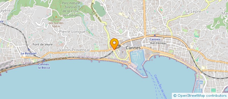 localisation de l'entreprise MADAME CHRISTIANE TEMIM  CANNES