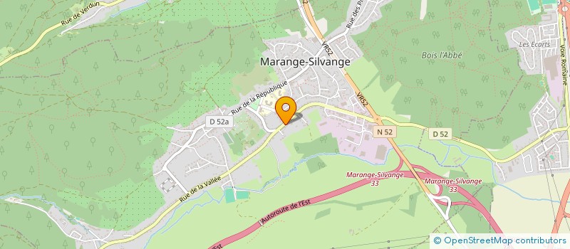 localisation de l'entreprise MADAME CHRISTIANE TERCIMONT  MARANGE-SILVANGE