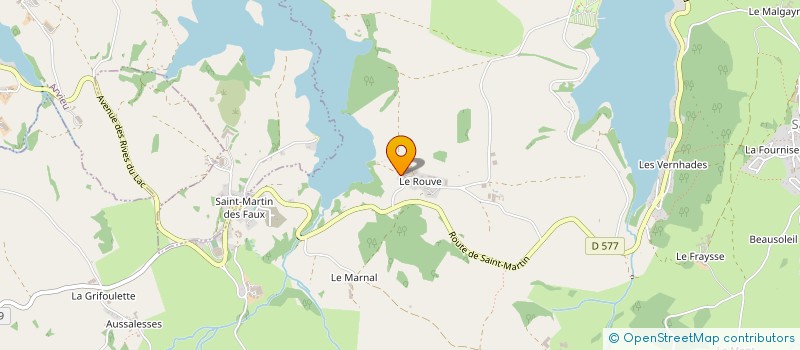 localisation de l'entreprise MADAME CHRISTIANE TERRAL  SALLES-CURAN