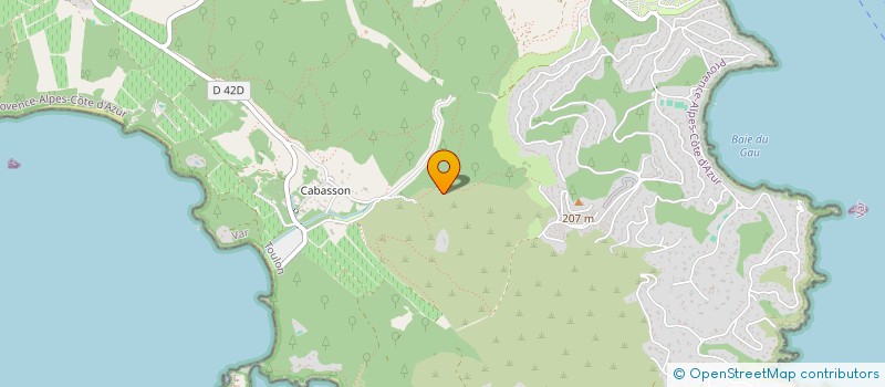 localisation de l'entreprise MADAME CHRISTIANE THIERRY  BORMES-LES-MIMOSAS