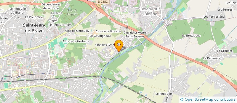 localisation de l'entreprise MADAME CHRISTIANE TILMANT à SAINT-JEAN-DE-BRAYE