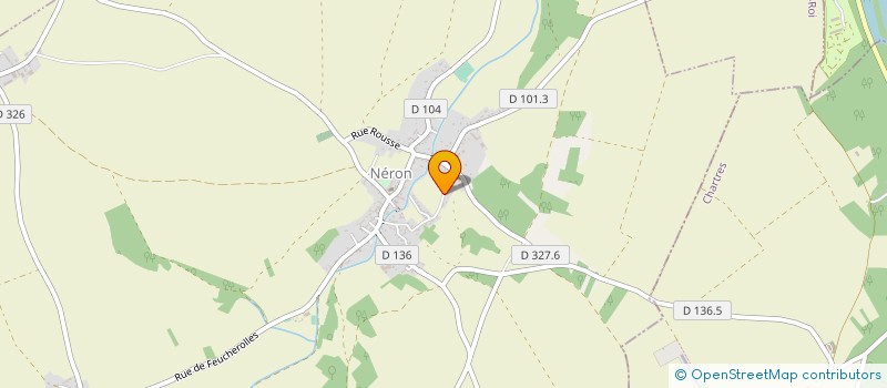 localisation de l'entreprise MADAME CHRISTIANE TOURON à NERON
