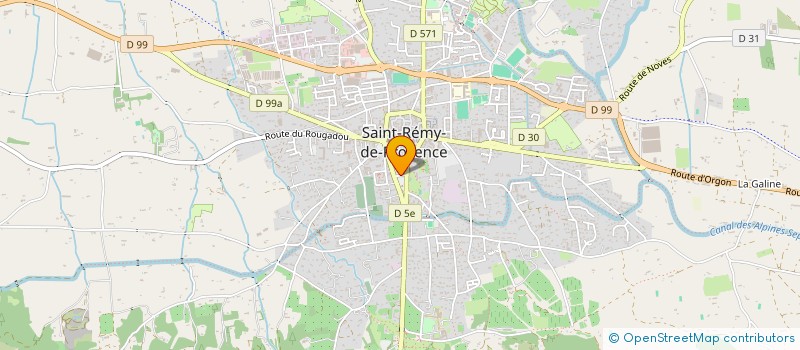 localisation de l'entreprise MADAME CHRISTIANE TRAHAND à SAINT-REMY-DE-PROVENCE