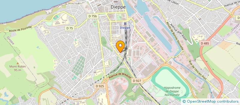 localisation de l'entreprise MADAME CHRISTIANE TRUPIN  DIEPPE