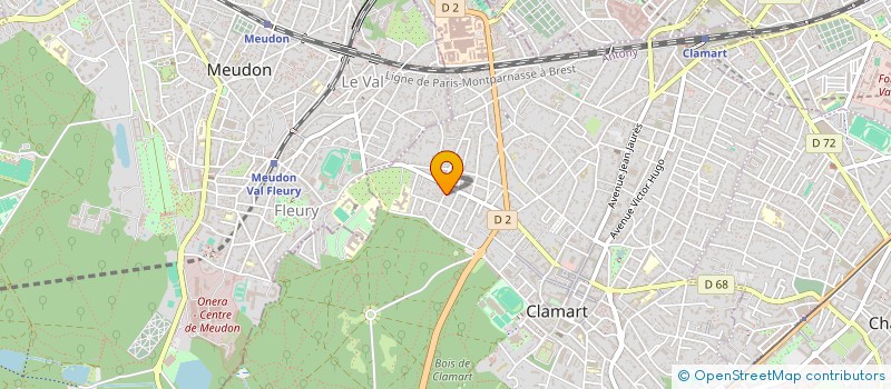 localisation de l'entreprise MADAME CHRISTIANE VERCOUILLIE à CLAMART