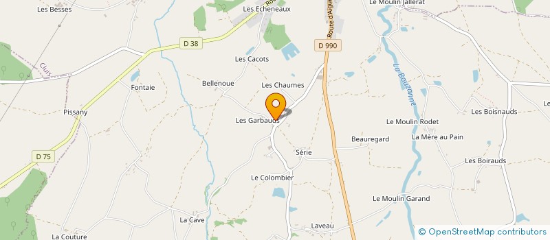 localisation de l'entreprise MADAME CHRISTIANE VILLENEUVE à CLUIS
