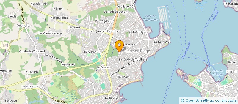 localisation de l'entreprise MADAME CHRISTIANE VO VAN à LARMOR-PLAGE